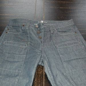 7 For All Mankind Jeans size 32" and inseam 34"